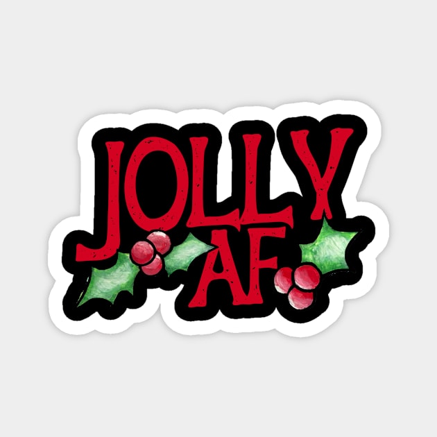 Jolly AF Magnet by bubbsnugg