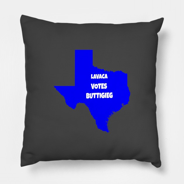 Texas Lavaca gifts for democrat mom Pillow by Vine Time T shirts