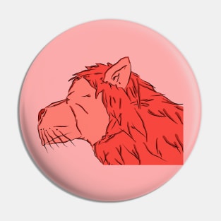 lion space Pin