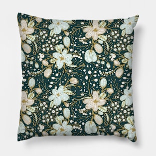 Nice Floral Pattern Pillow