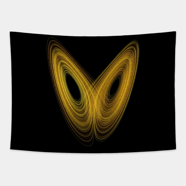 Chaos Butterfly Effect Nerdy Science Tapestry by Kawaii_Tees