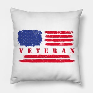 Veteran - Veterans Day - America Flag Pillow