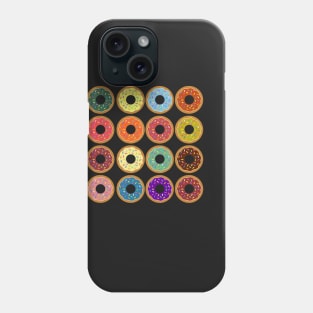 16 Donuts Phone Case