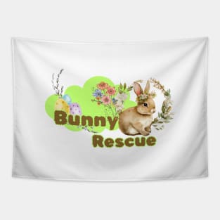 Bunny Rescue Tapestry