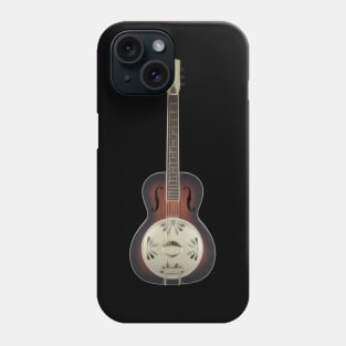 Artistic Resonator Guitar Phone Case