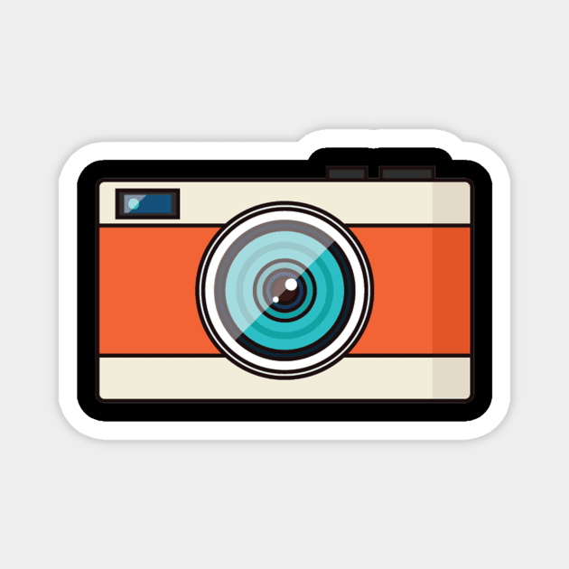 vintage Camera 8 Magnet by Donperion