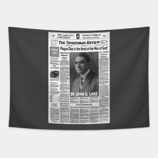 John G. Lake Shirt Tapestry