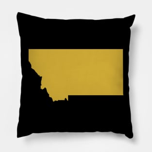 Montana state map Pillow