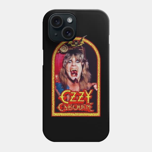 Ozzy Osbourne bang 5 Phone Case by SampitArt