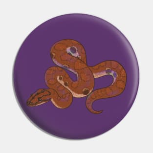 Iridescent Rainbow Boa Pin