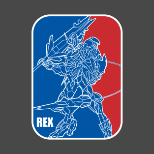 Gundam barbatos lupus rex nba logo baskelball T-Shirt