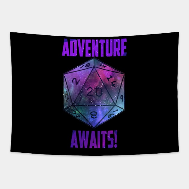 Adventure Awaits! Tapestry by richardsimpsonart