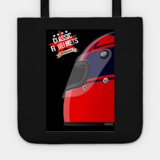 GILLES VILLENEUVE CLASSIC HELMET Tote