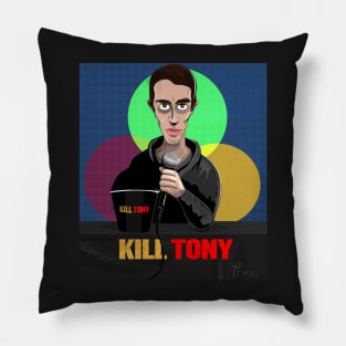 Tony Hinchcliffe Illustration - Kill Tony Podcast Merch & Gifts Pillow