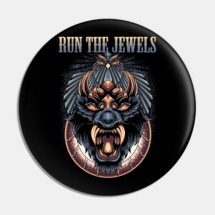 RUN THE JEWELS BAND Pin