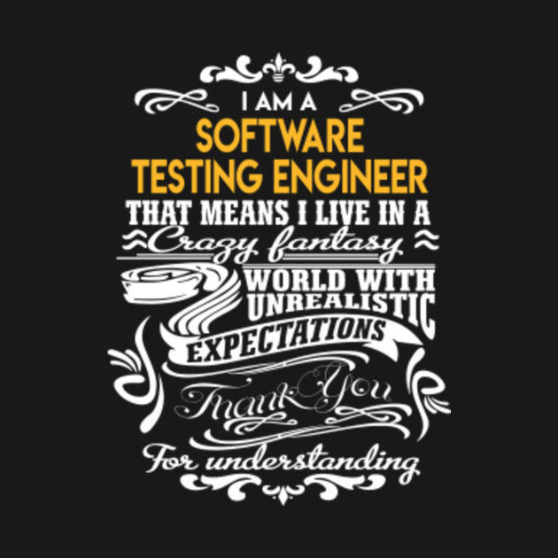 software tester t shirt