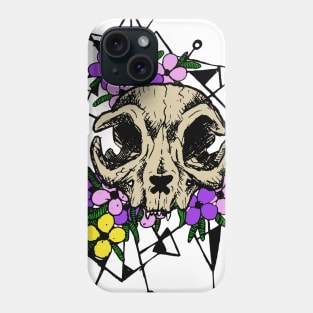 Cat Skulll Phone Case