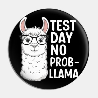 Test Day No Prob-llama Pin