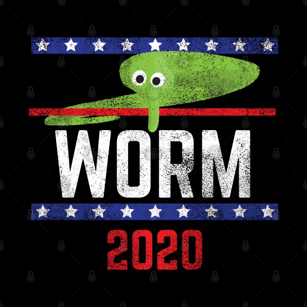 Magic Worm On A String Meme Green Worm 2020 for President by YourGoods