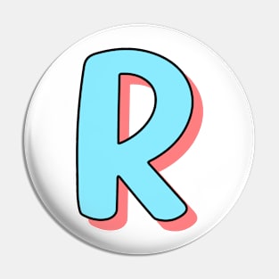 R letter Pin