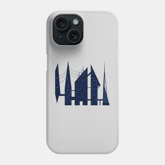 Futuristic Building Phone Case by RSgraphics