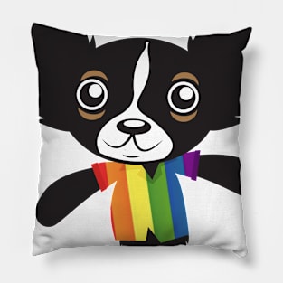 Hola Rico Pride T-Shirt Pillow