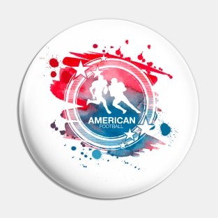 American Football Pin