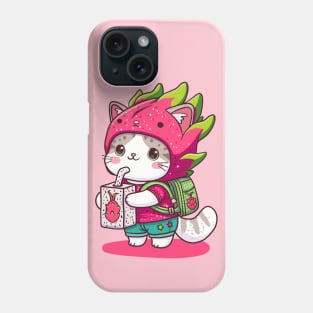 Dragonfruit Kitty Phone Case