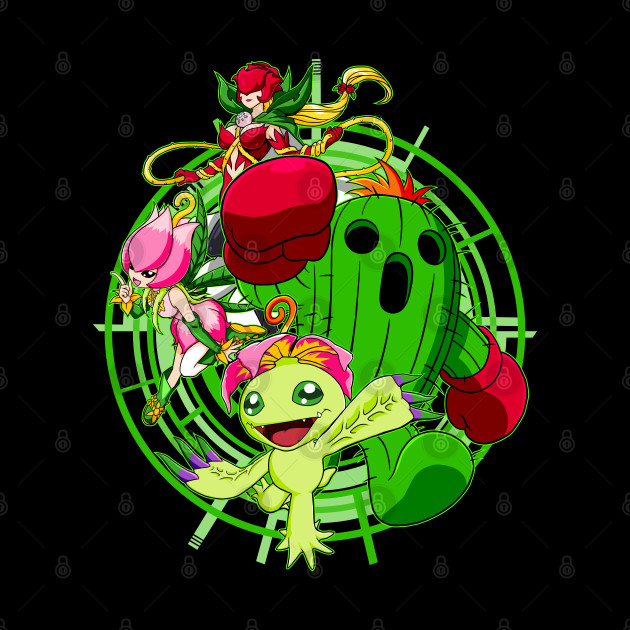 Palmon Evolution - Digimon - Phone Case