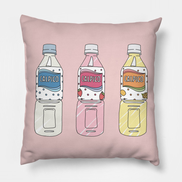 Calpico Multiflavored Calpis Pack Japanese Pillow Teepublic