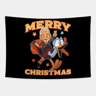 Merry Christmas - Happy Halloween Tapestry