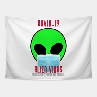 Alien Virus Tapestry