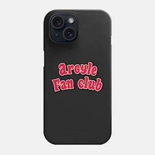 Argyle fan club red Phone Case