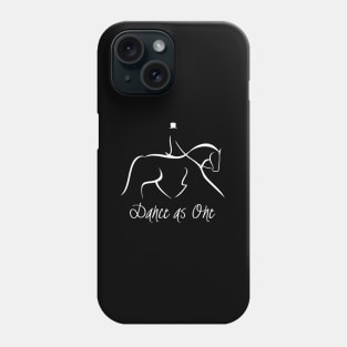 Dance As One Dressage Horse Riding Phone Case