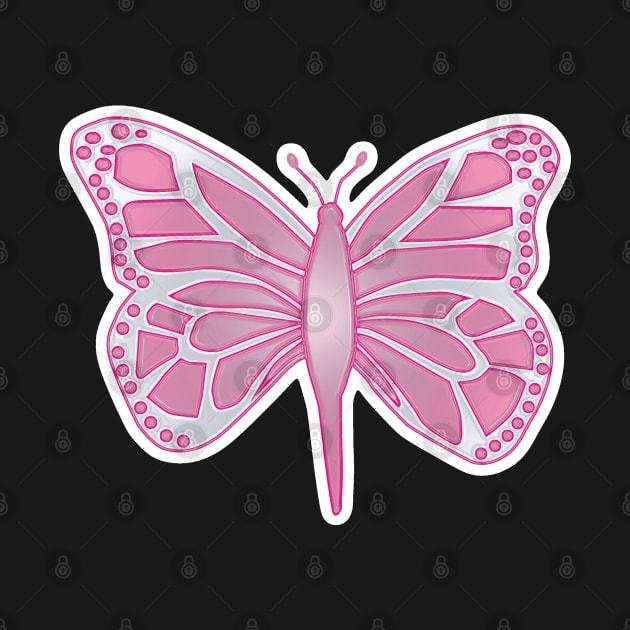 Pink Butterfly by BoonieDunes