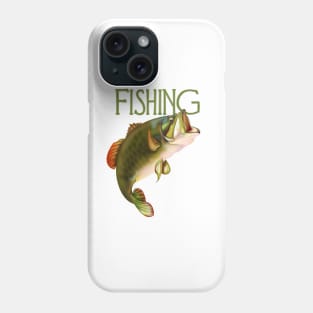 Personalized American Flag Fishing Phone Case Customized Name Clear Cover  Gifts for Bass Fish Lovers Men Women Compatible with iPhone 14 13 12 11  Plus