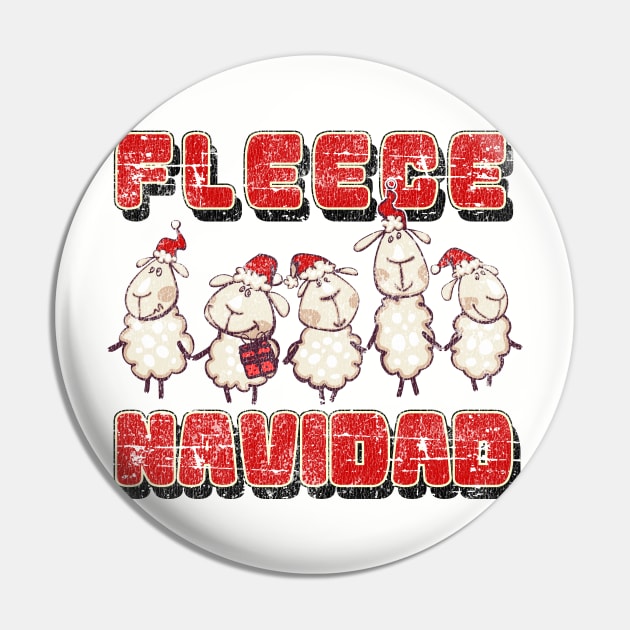 Fleece Navidad Pin by SolarFlare