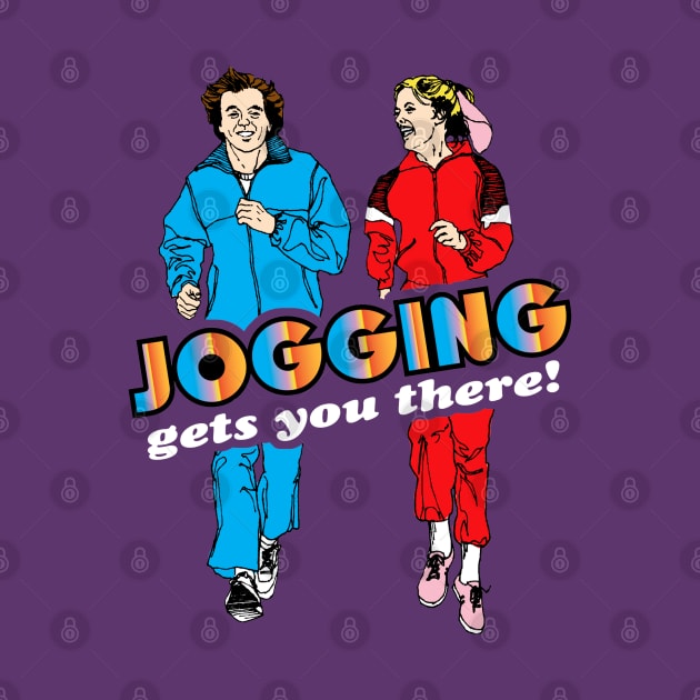 Jogging Gets You There! 70s by Pop Fan Shop