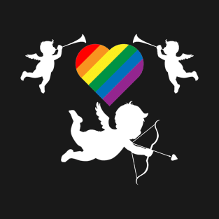 Cupid Flag Gay Pride Month LGBT Transgender T-Shirt