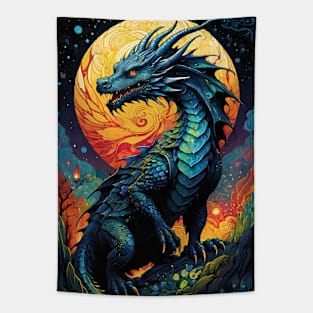 Psychedelic Dragon 1 Tapestry