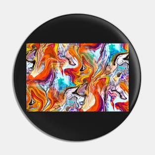 Fluid painting magic of love Pin