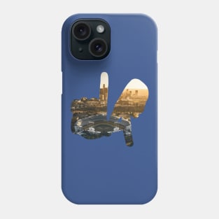 LA Hands, Dodger Stadium v3 Phone Case