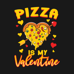 Pizza Pepperoni lover Funny Valentines Day Love Pizza Heart T-Shirt