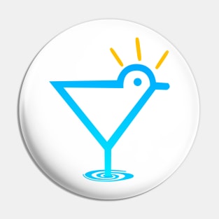 Drinking Bird Pin