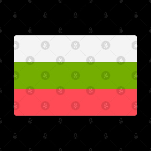 FLAG OF BULGARIA by Just Simple and Awesome
