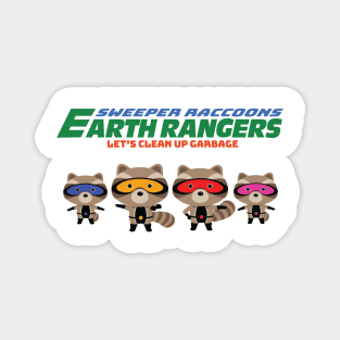 Earth Ranger Raccoons Magnet