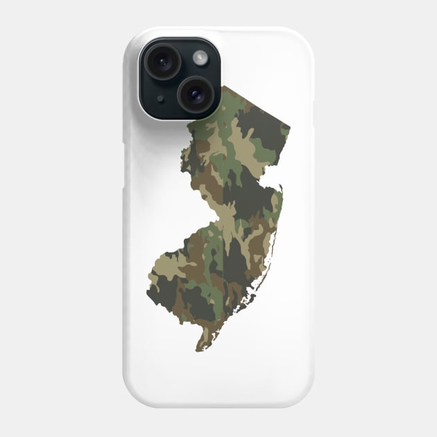 New Jersey Hunting Camo Phone Case by GreenGuyTeesStore