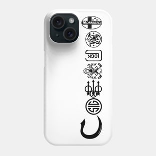 Coexist Black Print Phone Case