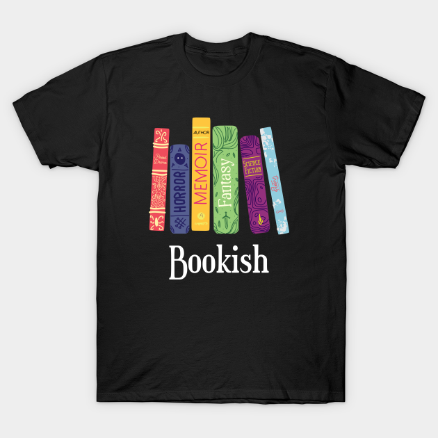 Discover Bookish (White Text) - Bookish - T-Shirt