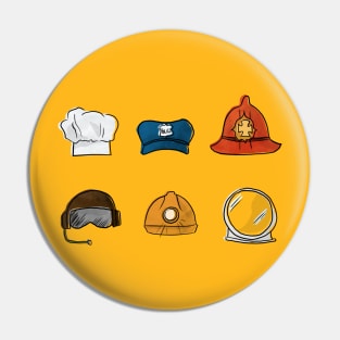 Hero Hats Pin